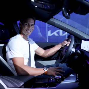 KIA EV6 Rafael Nadal EV6 Handover Event