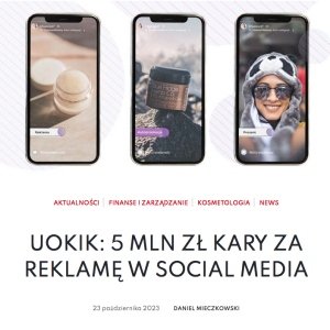 UOKiK reklama w social media