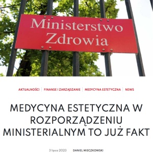 medycyna estetyczna umiejetnosc lekarska Fot Rynek estetyczny